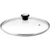 Tefal klaasist kaas Ø30cm – karastatud klaasist kööginõude kaas aurutusavaga, roostevabast terasest servaga, nõudepesumasinas pestav