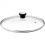 Tefal klaasist kaas Ø30cm – karastatud klaasist kööginõude kaas aurutusavaga, roostevabast terasest servaga, nõudepesumasinas pestav