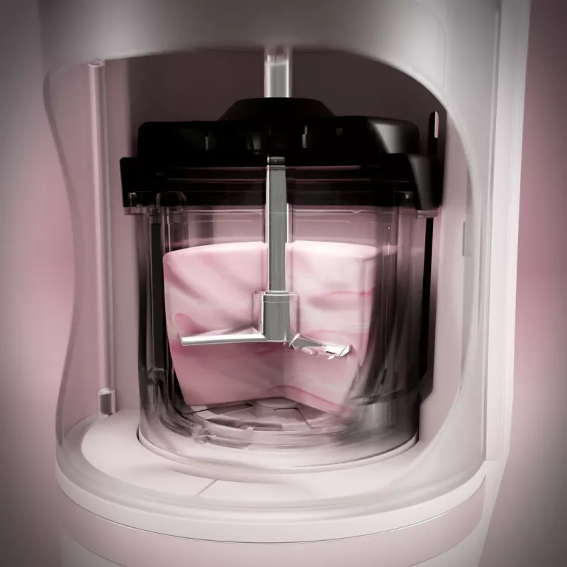 Tefal IG602A jäätisemasin 1,6L valge/hall