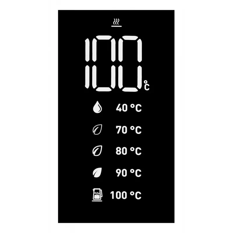 Tefal KO854830 Elektriline veekeetja 1 L must temperatuuri reguleerimisega