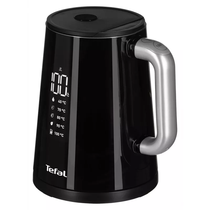 Tefal KO854830 Elektriline veekeetja 1 L must temperatuuri reguleerimisega