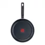 Tefal Start Easy 24 cm praepann Thermo-Signal™ titaanist mittenakkuva kattega, must