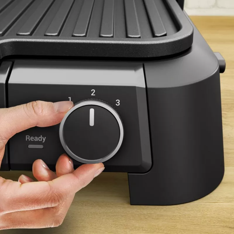 Tefal SuperGrill 3-in-1 GC510DE0 Kontaktgrill, 2000 W, hõbedane/must