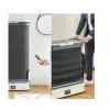 TEFAL YT4050E1 automaatne aurukapp, 1800 W, 2 L paak, 3 programmi, puuteekraan, kokkupandav, valge