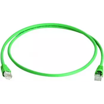 Telegärtner 100008571 RJ45 patch-kaabel, CAT 5e F/UTP, 3,0 m, roheline, tuleaeglustiga, murdumiskaitsega