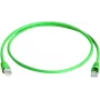 Telegärtner 100008571 RJ45 patch-kaabel, CAT 5e F/UTP, 3,0 m, roheline, tuleaeglustiga, murdumiskaitsega
