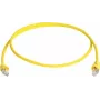 Telegärtner 100008943 CAT 5e F/UTP RJ45 patch-kaabel 7,5m kollane tuleaeglustav paindekaitsega