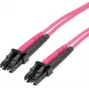TELEGÄRTNER 10m LC-LC OM4 Duplex 50/125 multimode fiiberoptiline ühenduskaabel, violetne LSZH 100011512