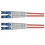 TELEGÄRTNER 10m LC-LC OM4 Duplex 50/125 multimode fiiberoptiline ühenduskaabel, violetne LSZH 100011512