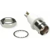 Telegärtner BNC paneelipesa, isoleeritud 50 Ohm, valge isoleeriv äärik, Z01 - 1 tk (J01001A0043)