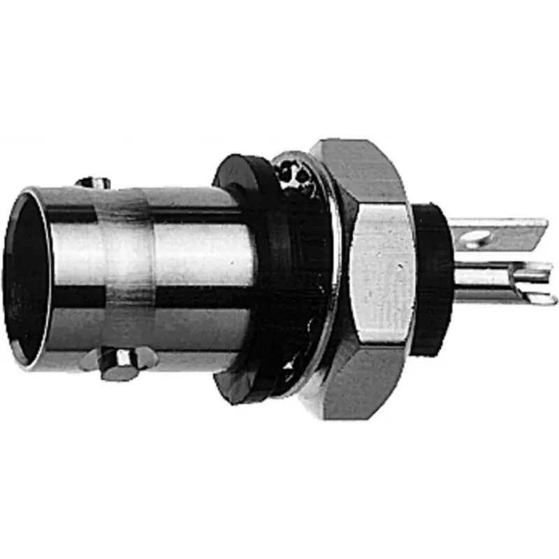 Telegärtner BNC paneelipesa, isoleeritud 50 Ohm, valge isoleeriv äärik, Z01 - 1 tk (J01001A0043)