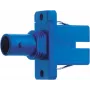Telegärtner hübriidkiudoptiline adapter ST emane - SC emane multimode sinine J08082A0000