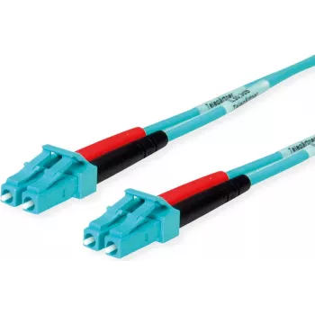 Telegärtner LC-LC multimode OM3 duplexkiudoptiline ühenduskaabel, 2m, akvatoorium L00871A0006