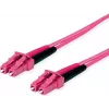 Telegärtner LC-LC OM4 Duplex Fiiber-patchkaabel, 2m, violetne 100011327