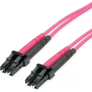 Telegärtner LC-LC OM4 Duplex Fiiber-patchkaabel, 2m, violetne 100011327