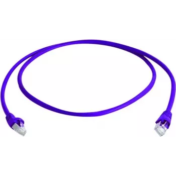 Telegärtner MP8 FS 500 Cat 6a S/FTP paigalduskaabel, RJ-45 isane - RJ-45 isane, 0,5 m, violetne, takerdumisvastane