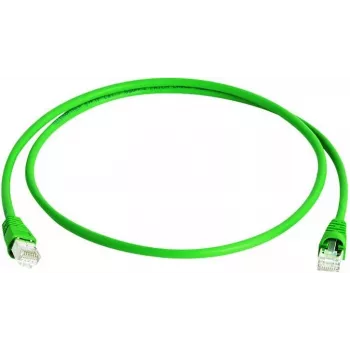 Telegärtner MP8 FS 600 Cat.7 S/FTP patchkaabel, RJ-45 isane - RJ-45 isane, 25 m, roheline L00006A0039