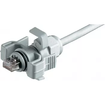 TELEGÄRTNER RJ45 pistik Cat.6A IP67 kohapeal termineeritav varjestatud ühendus, UL94 V-0, 1 tk J00026A0150