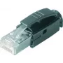 Telegärtner STX RJ45 pistik Cat.5e 8P8C pressliitmik, läbipaistev, 1 tk J80026A0001