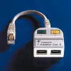 TELEGÄRTNER T-adapter Cat5e 100Base-T/ISDN RJ45 jaotur (J00029A0013)