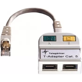 TELEGÄRTNER T-adapter Cat5e 100Base-T/ISDN RJ45 jaotur (J00029A0013)
