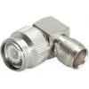Telegärtner TNC pistik TNC pesa adapter, 50 oomi, sirge, nikkel/kuld, DC-11 GHz