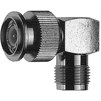 Telegärtner TNC pistik TNC pesa adapter, 50 oomi, sirge, nikkel/kuld, DC-11 GHz