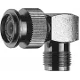 Telegärtner TNC pistik TNC pesa adapter, 50 oomi, sirge, nikkel/kuld, DC-11 GHz