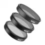 TELESIN CPL, ND8/16/32 Filter Set for DJI Action 5 Pro / 4 / 3
