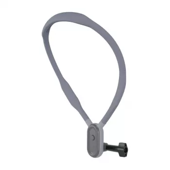 TELESIN Kaelarihm spordikaameratele ja telefonidele - Magnetiline kiirkinnitus, ergonoomiline disain, must