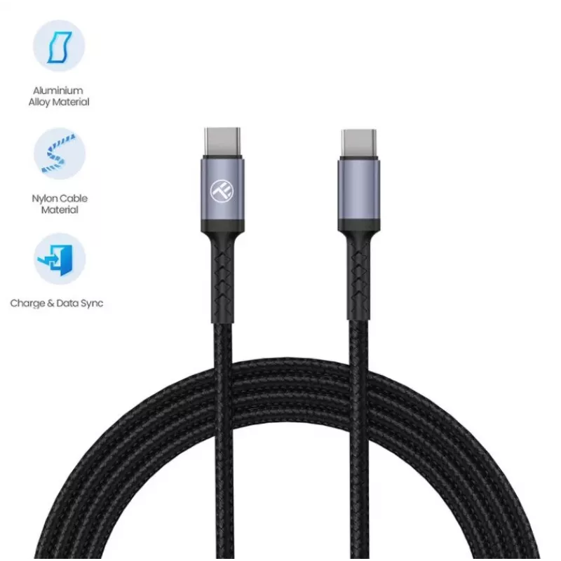 Tellur Type-C To Type-C kaabel 3A 60W 1m Must
