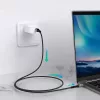 Tellur Type-C to Type-C kaabel 3A PD60W 2m Nylon Must