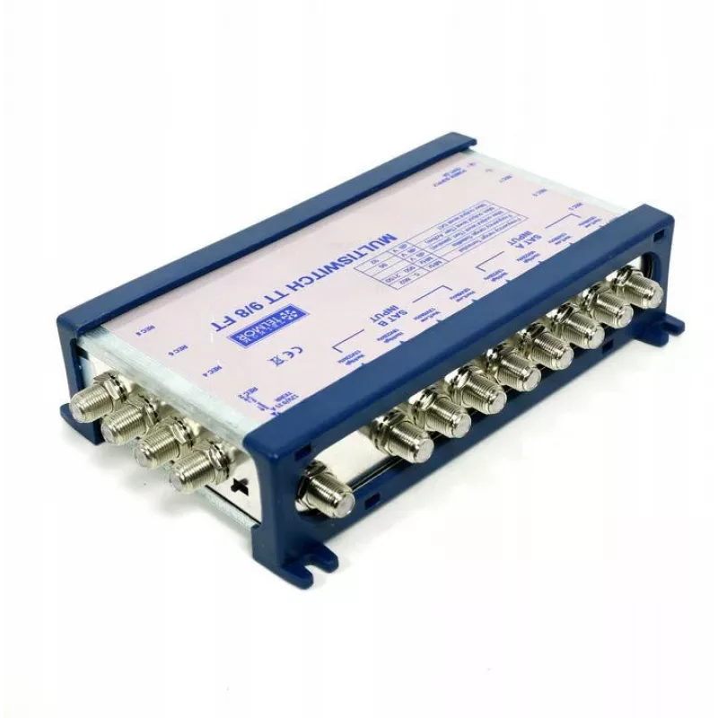 TELMOR Multiswitch TT 9/8 Terminal 8 satelliitsisendit 1 maapealne sisend 8 väljundit