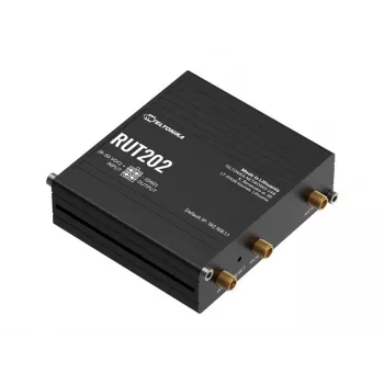 Teltonika RUT202 - 4G LTE traadita ruuter, Wi-Fi 4, 2x Ethernet, DIN-liist