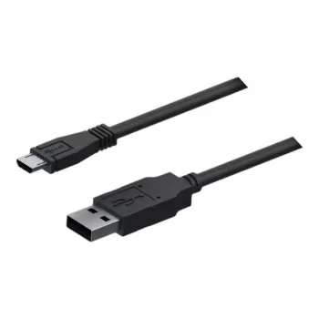 Teltonika USB 2.0 kaabel, USB-A isane Micro-USB isane (must, 0,8 m)