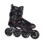 Tempish Ezza 90 Inline Uisud – 90 mm Rattad, ABEC 9, EU 45, Must/Hall/Roheline