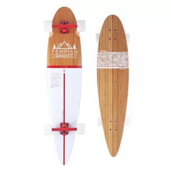 Tempish Flow 42 Longboard - 42-tolline Drop-Through vahtrapuit laud, 70mm 80A rattad, ABEC 7