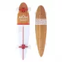 Tempish Flow 42 Longboard - 42-tolline Drop-Through vahtrapuit laud, 70mm 80A rattad, ABEC 7