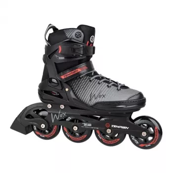 Tempish Wox Uni Inline Uisk – Vabaaja pehme saapaga uisk 80 mm rataste ja ABEC 7 laagritega (EU 44)