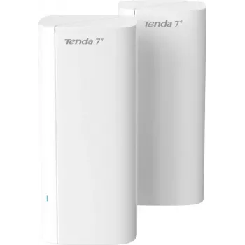 Tenda ME6 Pro (2-Pack) Mesh Wi-Fi 7 ruuter, BE5100 Dual-Band, kuni 5000 ruutjalga leviala, 3x Gigabit-porti sõlme kohta