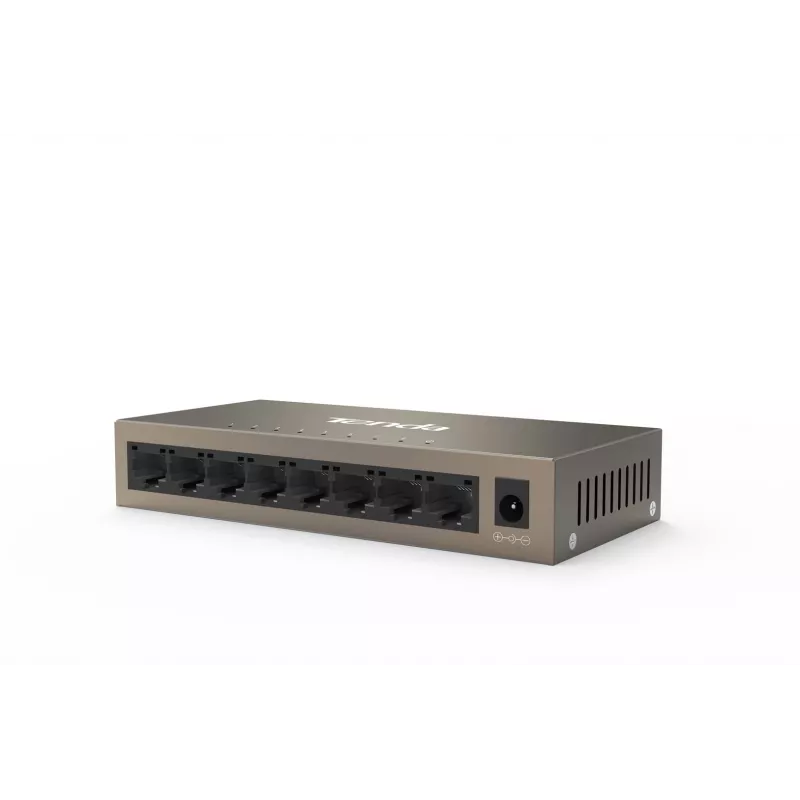Tenda TEG1008M 8-pordiline gigabitine Etherneti kommutaator | 16Gbps metallist lauaarvuti