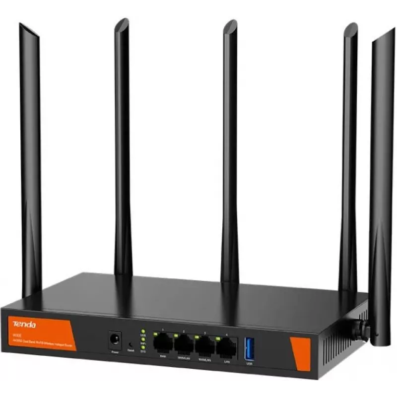 Tenda W30E AX3000 Wireless Router Gigabit Ethernet Dual-Band (2.4 GHz / 5 GHz) Must