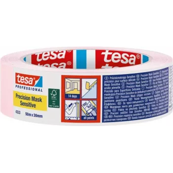 tesa 04333-00019-02 krepp-maskeerimisteip helesinine 50 m x 30 mm