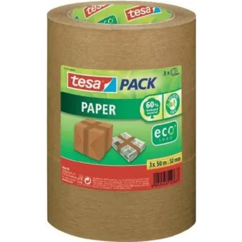 tesa pack Paper ecoLogo 55337-02-01 Pruun paberteip 50 mm x 50 m
