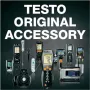 TESTO IR-liimteip paljastele pindadele, kuni +250 °C, emissioon 0,95, 10 m pikkus, 25 mm laius (0554 0051)