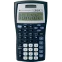 Texas Instruments TI-30X IIS teaduslik kalkulaator, 2-realise ekraaniga, päikese- ja patareitoitel, must