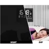 TFA 60.4508 raadiojuhtimisega seinakell, hõbedane raam, valge sihverplaat, 30 cm läbimõõt, vaikne sekundiosuti