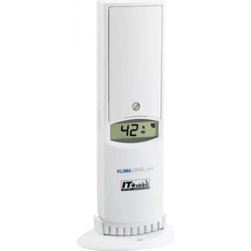 TFA Dostmann Thermo-Hygro Sensor with Display, 30.3180.IT, for TFA Klimalogg Pro