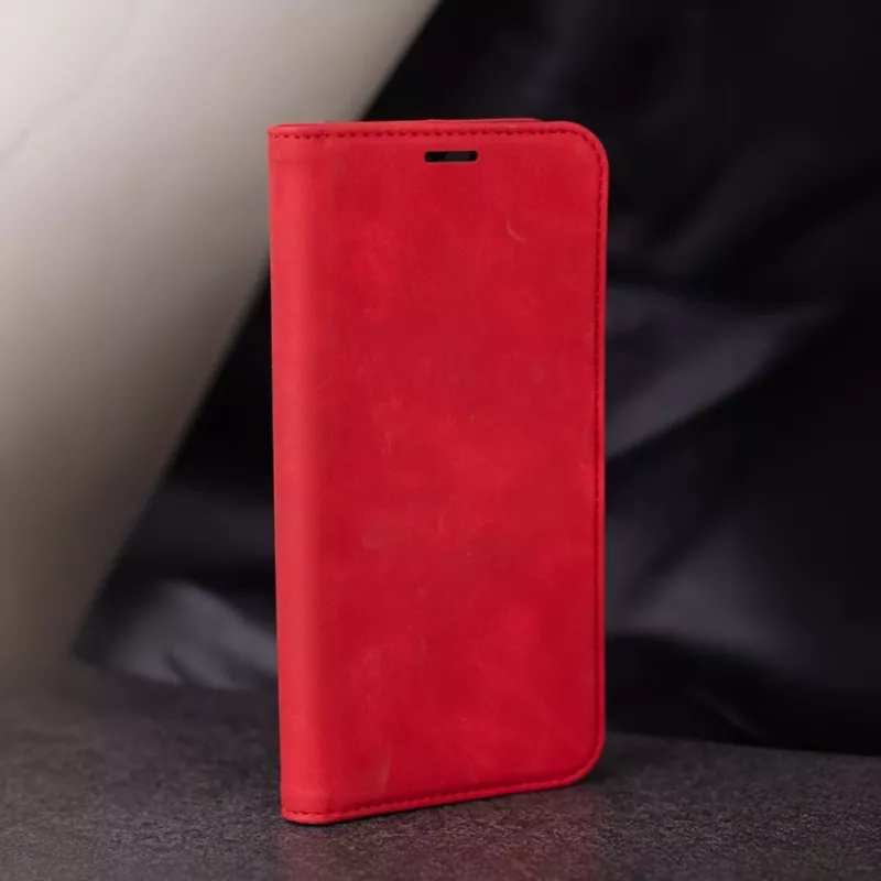 TFO Smart Suede Case Samsung Galaxy A52 4G / A52 5G / A52S 5G jaoks, punane