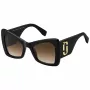 THE MARC JACOBS MARC761S807 Naiste kassisilma päikeseprillid must atsetaat hall gradientlääts 52mm